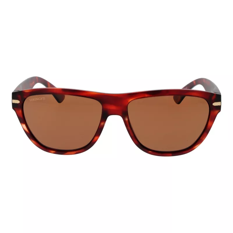 SERENGETI Okulary przeciwsłoneczne unisex SS601002 Soczewki fotochromowe polaryzowane mineralne 57mm