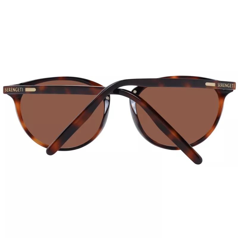 Okulary przeciwsłoneczne SERENGETI Women 8844 - Kocie oko / Motyl, fotochromowe, polaryzacyjne, soczewki Drivers Brown, oprawka Shiny Black