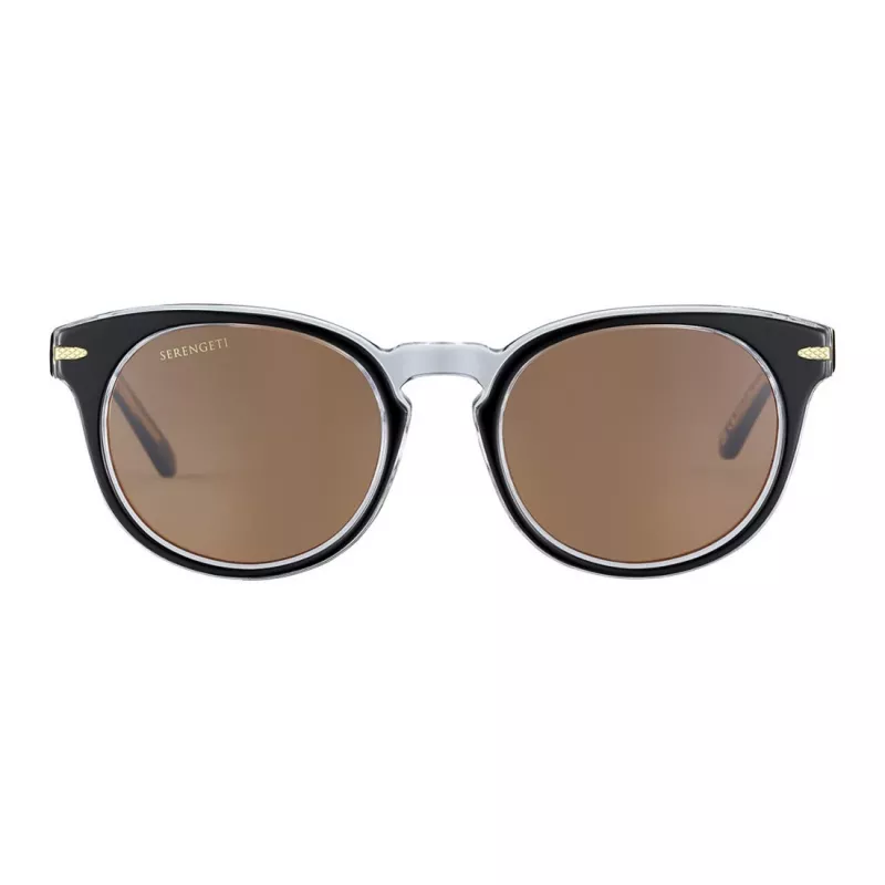Okulary przeciwsłoneczne SERENGETI Women's SS574006-S - fotochromowe szkło mineralne, polaryzacja, ochrona UV, 51mm