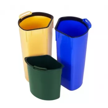 Zestaw koszy do segregacji CurverTRIO 17 + 17 + 6 L