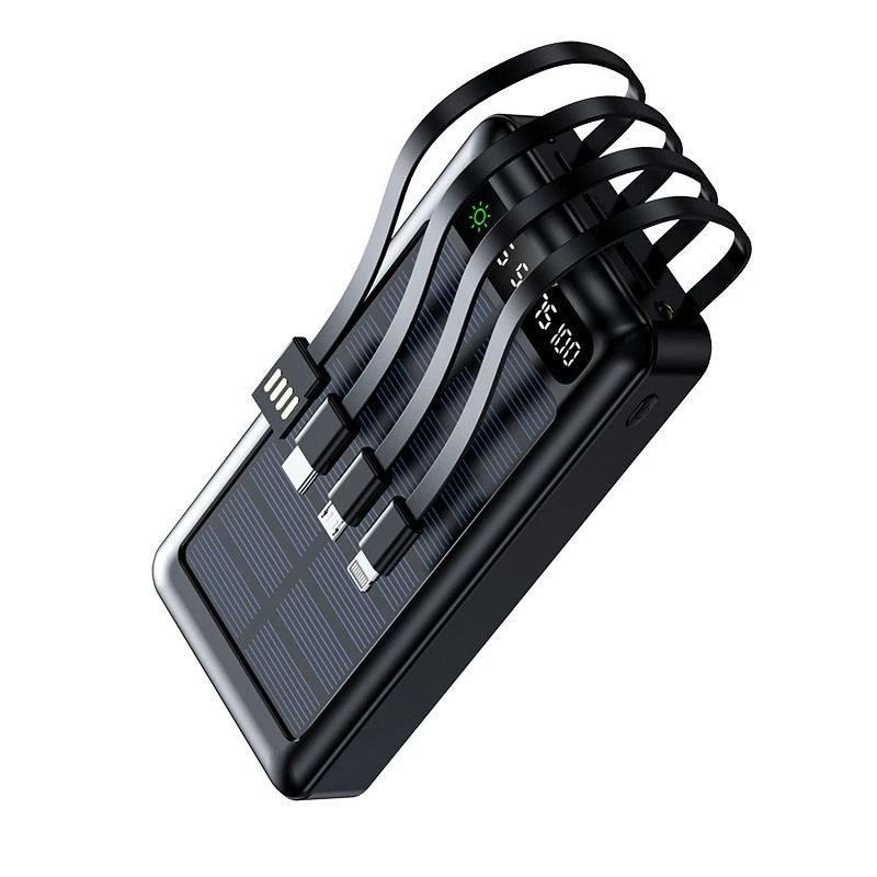 Setty Solar Power Bank SLR-120 20000 mAh Czarny