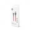 Setty USB-A do Micro-USB Kabel 1.0 m 3A Szybkie ładowanie Czerwony FC-M