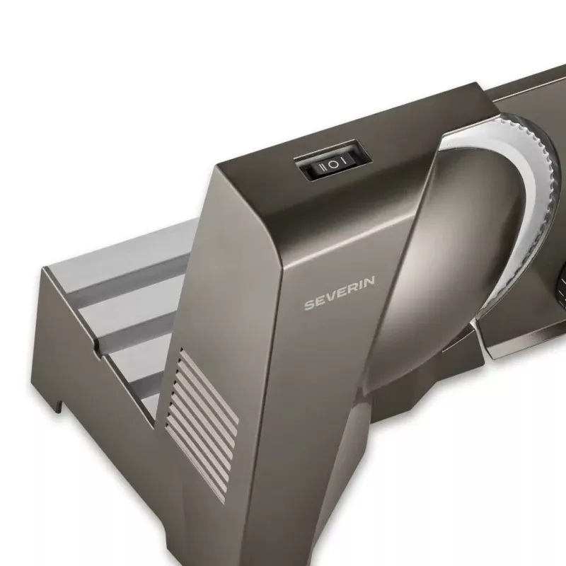 Severin AS 3918 Elektryczna krajalnica do żywności 180W Srebrny/Czarny