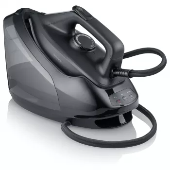 Severin BA 3192 Stacja parowa do prasowania – 2400W, 5.5 bar, ceramiczna stopa, czarny matowy