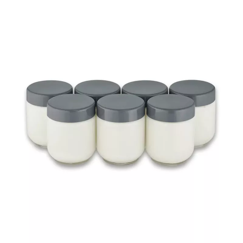 Severin JG 3510 Jogurtownica, 7 x 150 ml szklane słoiki, 13 W, biała