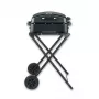 Severin PG 8598 Elektryczny grill BBQ ze stojakiem 2500 W, chromowany ruszt 1000 cm²