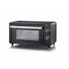 Severin TO 2062 Mini piekarnik, 9 L, 800 W, z rożnem, szczotkowana stal nierdzewna/czarny