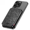 SHARGE CarbonMag 10K Bezprzewodowy Power Bank, 10 000 mAh, Qi2 15 W, USB-C 20 W, Czarny YDD-SG-C2TXWCX-HEI
