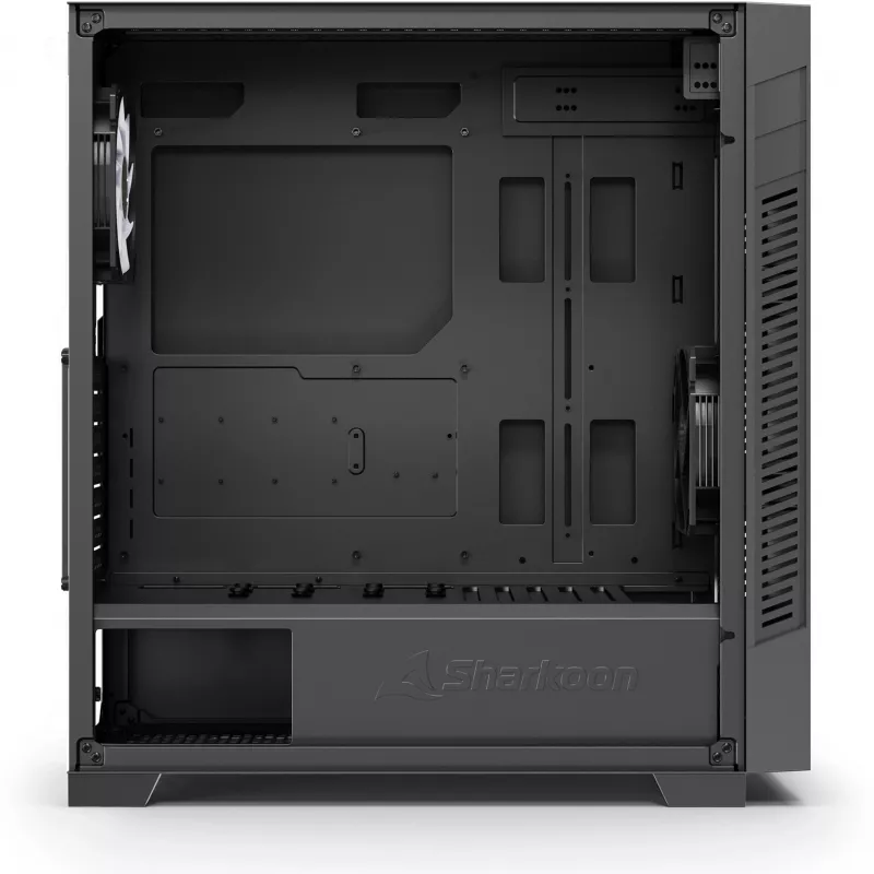 Sharkoon S25-W2 ARGB Czarna Obudowa Midi Tower ze Szkłem Hartowanym (Model 2026)