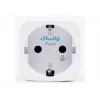 Shelly Plug M Gen3 White 4-Pack Energy Monitoring Smart Plug, 13A, Wi-Fi & Bluetooth