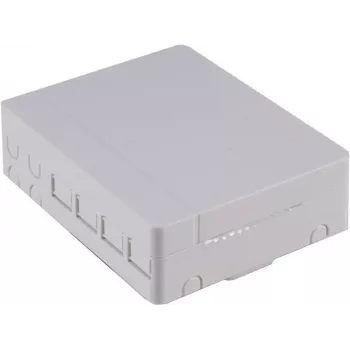 SHIVERPEAKS BASIC-S Światłowodowa Skrzynka Dystrybucyjna, ABS, 4-portowa, Biała (BS07-65001)