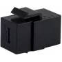 SHIVERPEAKS BASIC-S USB-C 3.1 Gen 2 Złącze Keystone, żeńskie do żeńskiego, 10 Gbps, czarny BS08-10040