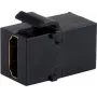 SHIVERPEAKS BS08-10052 Złącze Keystone HDMI 2.1 żeńskie-żeńskie 8K 48Gbps czarne