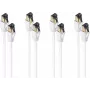 SHIVERPEAKS BS08-41056-4 kabel sieciowy Cat8.1 F/FTP, 5 m, biały
