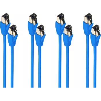 SHIVERPEAKS BS08-41061-4 kabel krosowy Cat8.1 S/FTP, 7,5 m, niebieski