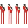 shiverpeaks BS08-41074-4 kabel sieciowy Cat8.1 F/FTP, RJ45, czerwony, 10 m