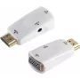 SHIVERPEAKS BS10-01001 Aktywny konwerter HDMI na VGA + audio 3,5 mm, 1080p, czarny