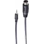 Kabel audio SHIVERPEAKS BS30822 1,5m 3,5mm na 5-pin DIN męski czarny