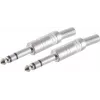 SHIVERPEAKS BS50200-2 Stalowy Złącze Kablowe Oczkowe 6,3 mm, Zaciskane, 0,5–1,5 mm²