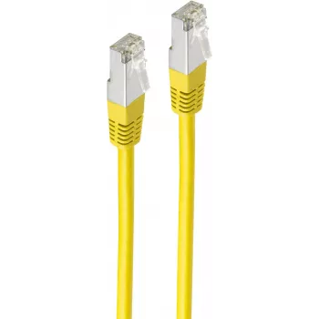 SHIVERPEAKS BS75115-Y Cat5e F/UTP kabel sieciowy patch, RJ45, żółty, 5 m