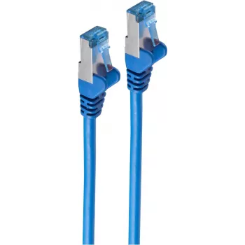 shiverpeaks BS75726-B kabel krosowy Cat6a S/FTP, 20 m, niebieski, RJ45, 10 Gbit/s, 500 MHz, Snagless, miedziany