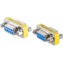 SHIVERPEAKS BS78254 9-pinowy adapter D-SUB męski-żeński, srebrny