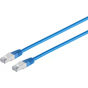 Kabel krosowy SHIVERPEAKS Cat 6 S/FTP PIMF bezhalogenowy, niebieski, 10m (75720-HB)