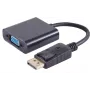 Kabel adaptera SHIVERPEAKS DisplayPort 1.1 na VGA, 15cm, czarny 14-05009