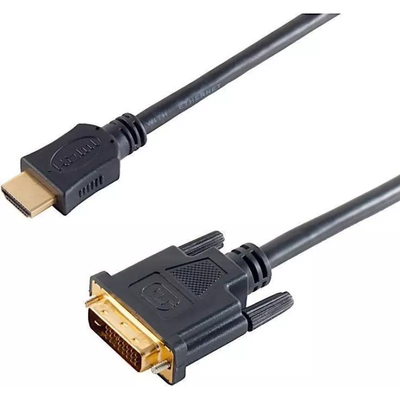 SHIVERPEAKS Kabel HDMI do DVI-D Single Link 5m Czarny SI-77485
