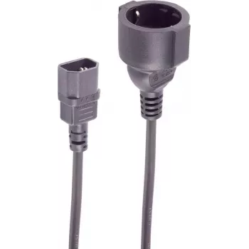 Kabel adaptera SHIVERPEAKS IEC C14, CEE 7/3, 1mm², UPS, 2m (BS09-07035)