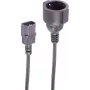 Kabel adaptera SHIVERPEAKS IEC C14, CEE 7/3, 1mm², UPS, 2m (BS09-07035)