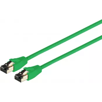 SHIVERPEAKS S-Conn 08-41043 kabel sieciowy Cat8.1 F/FTP, RJ45, 3m, zielony