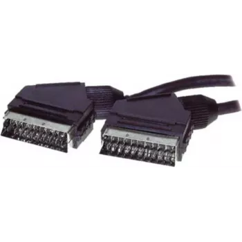 Kabel SCART do SCART ShiverPeaks S/CONN 3m, pozłacany, podwójnie ekranowany, z sygnałem sterującym 96021