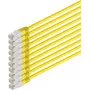Zestaw kabli krosowych SHIVERPEAKS S/CONN maximum connectivity Cat 6 S/FTP PIMF bezhalogenowych, 10x 1,0m, żółty (75711-HY-SET-10)