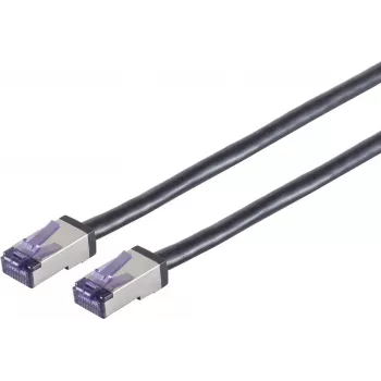 SHIVERPEAKS S/CONN maximum connectivity kabel krosowy Cat. 6A Flex S/FTP, 3,0 m, czarny 08-28045