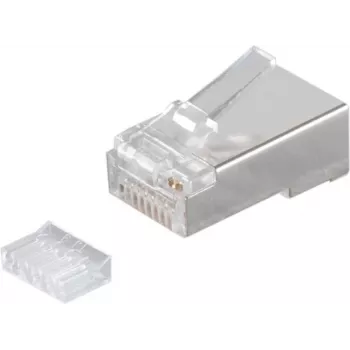 SHIVERPEAKS S/CONN maximum connectivity wtyk modularny RJ45 ekranowany Cat.6a, 8P8C, pozłacane styki 50µ, z prowadnicą ułatwiającą montaż (72061-R)