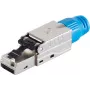 SHIVERPEAKS S/CONN Maximum Connectivity Cat. 8.1 Field-Terminable Metal Connector Set, 2 Pieces (08-45004-2SET)