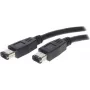 SHIVERPEAKS S/CONN maximum connectivity kabel FireWire, IEEE 1394a, 6-pin męski do 6-pin męski, 400 Mbps, 1,8 m, czarny 77202