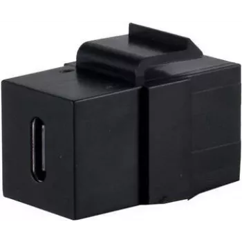 SHIVERPEAKS S/CONN maximum connectivity adapter Keystone USB-C 3.1, 10Gbps, żeński do żeńskiego, czarny (08-10040)
