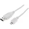 Kabel SHIVERPEAKS USB A - Micro USB B, 1 m, USB 2.0, czarny