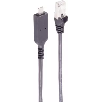 SHIVERPEAKS kabel adapter USB-C na Gigabit Ethernet, 1,5 m, czarny (BS13-51155)