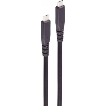 shiverpeaks kabel USB-C do USB-C 3.2 Gen 2x2, 20Gbps, 100W PD, wideo 4K, 4m, czarny BS13-57405