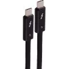 SHIVERPEAKS kabel USB-C do USB-C Thunderbolt 5 UltraFlex, 240W, 2m, czarny BS13-75035