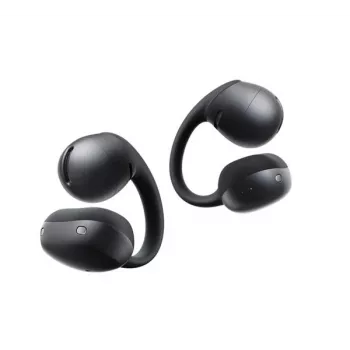 Shokz OpenDots Air Open-Ear True Wireless Earbuds z Bluetooth 5.2, baterią 27,5h, IP54, czarny