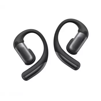 Shokz OpenFit Pro Black Open-Ear True Wireless Earbuds z technologią DirectPitch™, Bluetooth 5.3, 30H całkowita bateria, IP54, sterowanie dotykowe