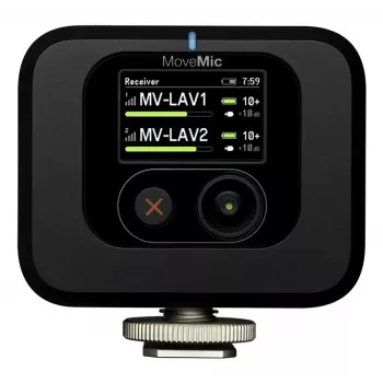 Shure MV88+W-KIT-Z6 Bezprzewodowy Mikrofon Stereofoniczny z Odbiornikiem Montowanym na Aparacie
