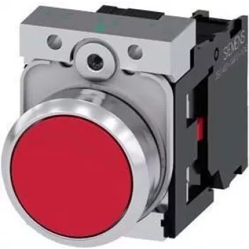 Siemens 3SU1150-0AB20-1CA0 SIRIUS ACT Przełącznik obrotowy, 22mm, 2-pozycyjny, 1NO, czarny