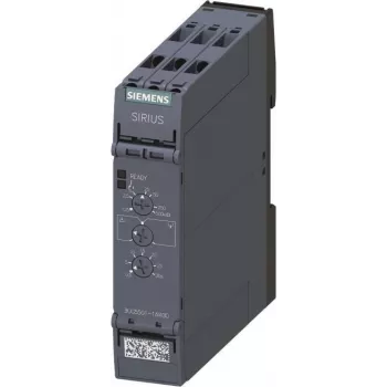 Przekaźnik kontroli poziomu analogowy Siemens 3UG5501-1AW30, kondukcyjny, 1-kanałowy, AC/DC 24-240 V, 2 styki przełączne