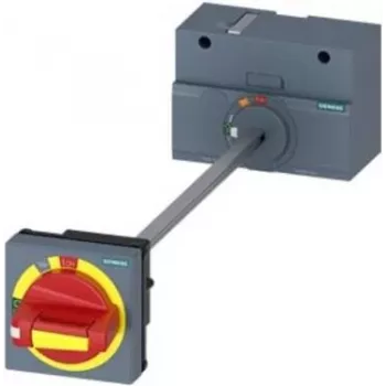 Siemens 3VA9257-0FK25 Napęd pokrętła montowany na drzwiach do wyłączników 3VA2, wał 250 mm, IP65, blokowany