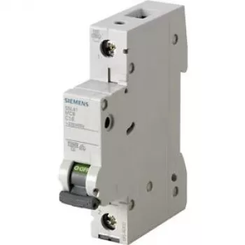 Siemens 5SL4108-6 1-biegunowy 8A krzywa B wyłącznik nadprądowy 230/400V 6kA